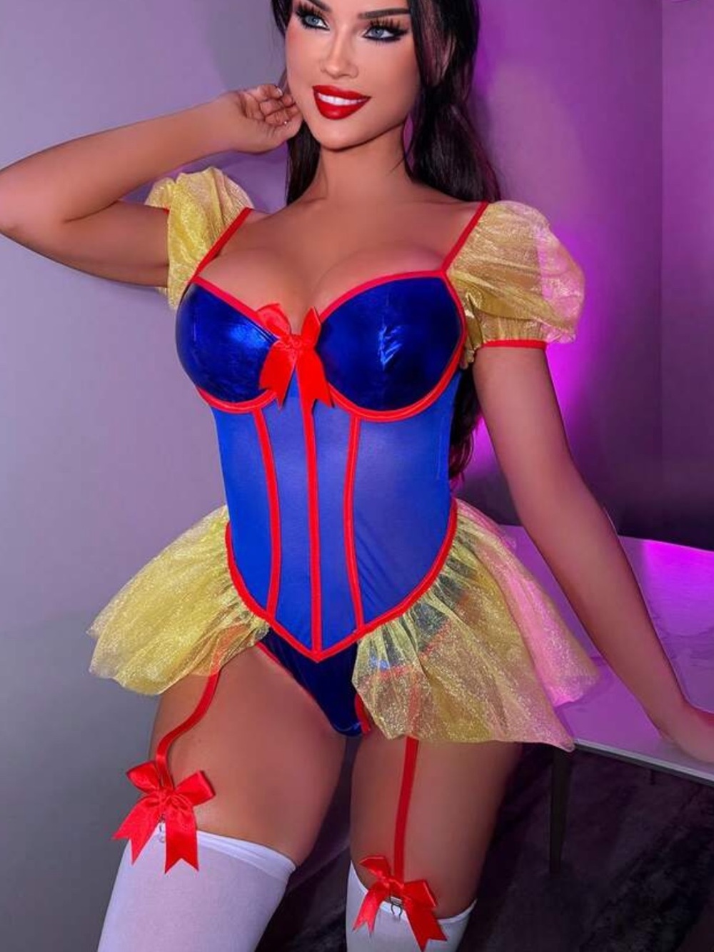 Princess Fairy Tale Corset/ Fantasy Dress-Up Costume/ Bodysuit